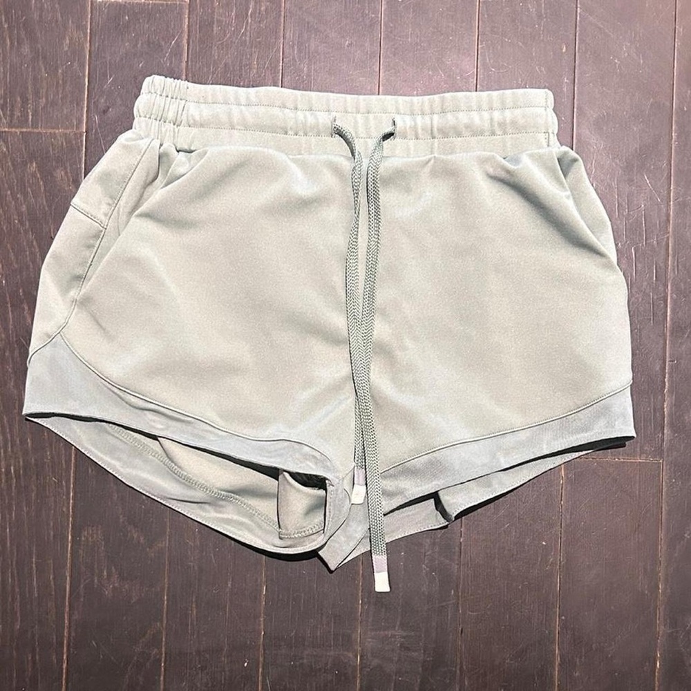 lululemon athletica Light Gray Athletic Shorts